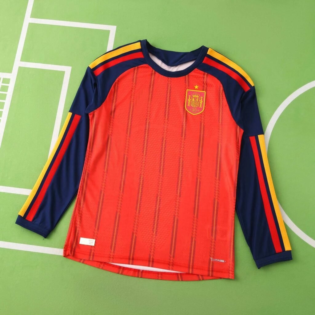 2026 SPAIN PLAYER VERSION LONGSLEEVE JERSEY