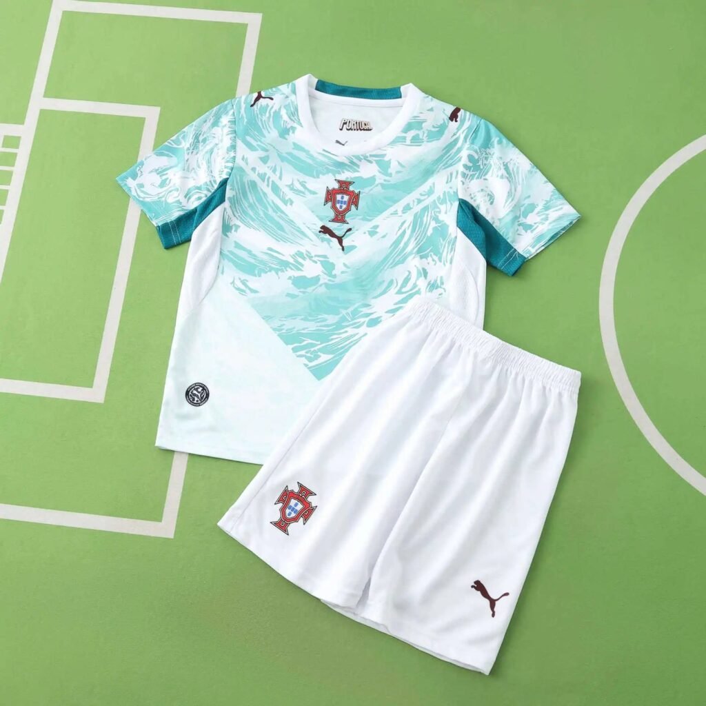 2026 PORTUGAL KIDS FAN VERSION AWAY KIT