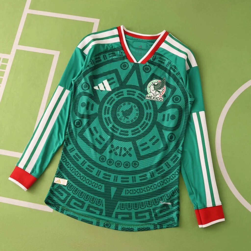2026 MEXICO PLAYER VERSION LONGSLEEVE JERSEY