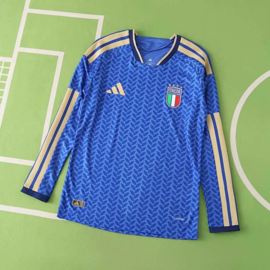 2026 ITALY PLAYER VERSION LONGSLEEVE JERSEY